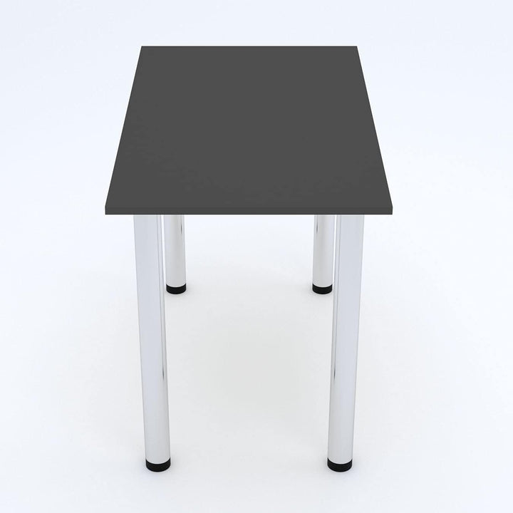 mikon 70x40 | Esszimmertisch - Esstisch - Tisch mit Chrombeinen - Küchentisch - Bürotisch | ANTHRAZI