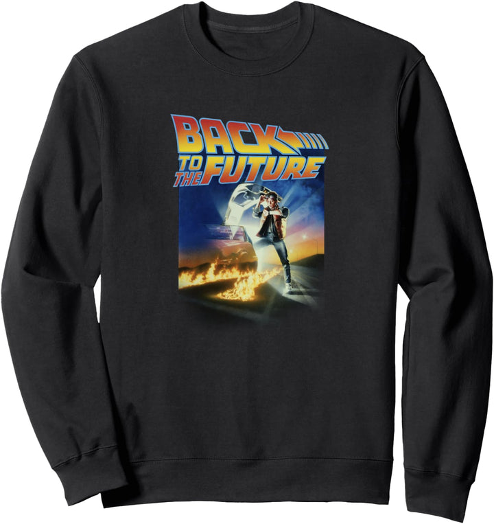 Back To The Future Poster Fade Sweatshirt