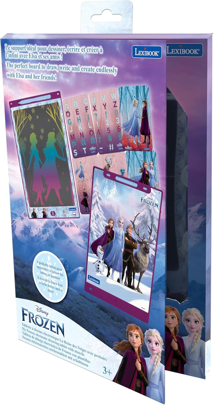 Lexibook, Frozen Magic Slate, Kunst- und Bastelspielzeug für Mädchen und Jungen, A4-Format mit mehrf