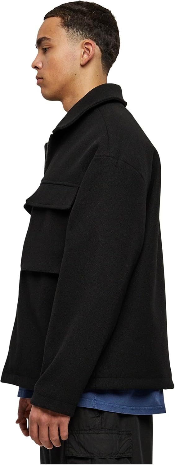 Urban Classics Herren Jacke, Schwarz