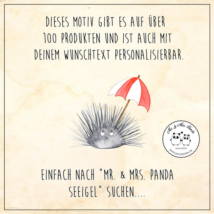 Mr. & Mrs. Panda Motiv WC Sitz Seeigel - Geschenk, Meer, Meerestiere, WC-Sitz, Achtsamkeit, Selbstli