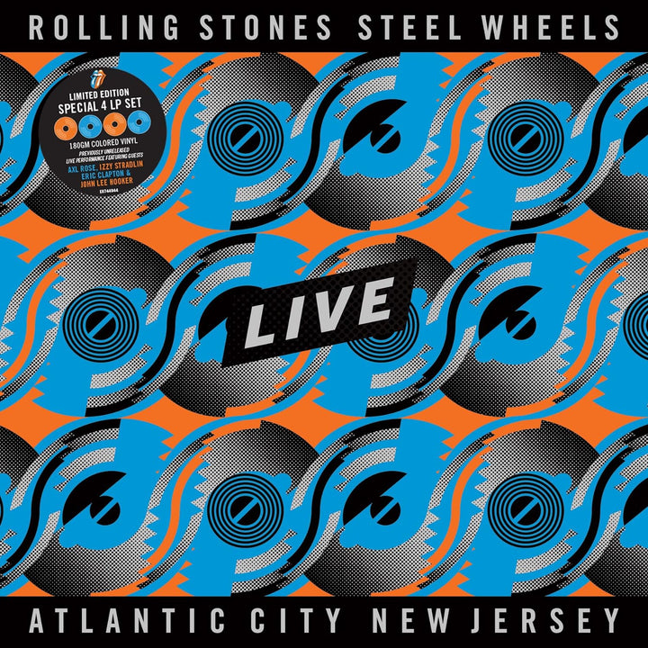 Steel Wheels Live (Live From Atlantic City, NJ, 1989), Vinyl
