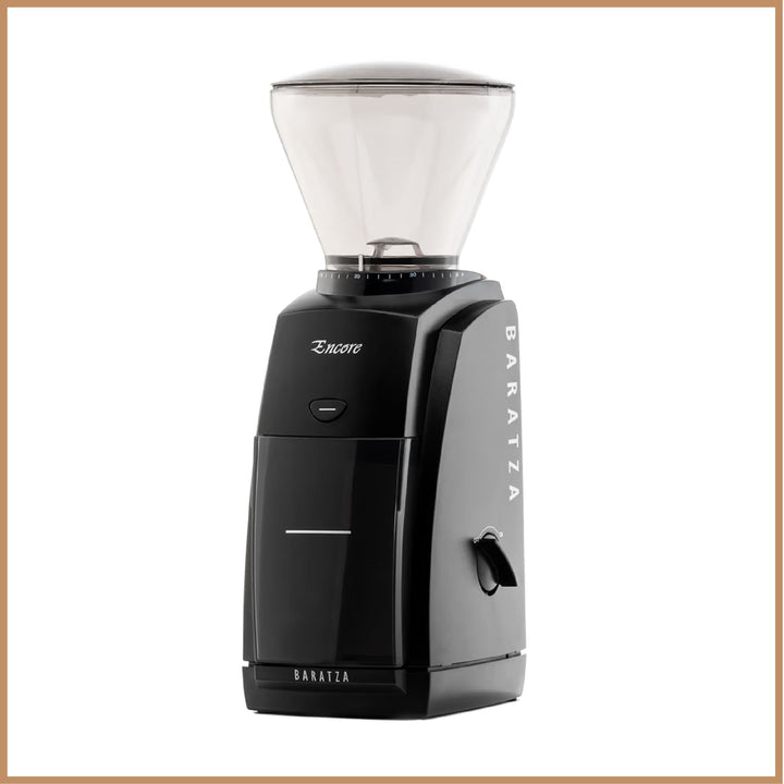 Baratza - Encore 230V Kaffeemühle - Elektrische Kaffeemühle mit Mahlwerk, Schwarz, Schwarz