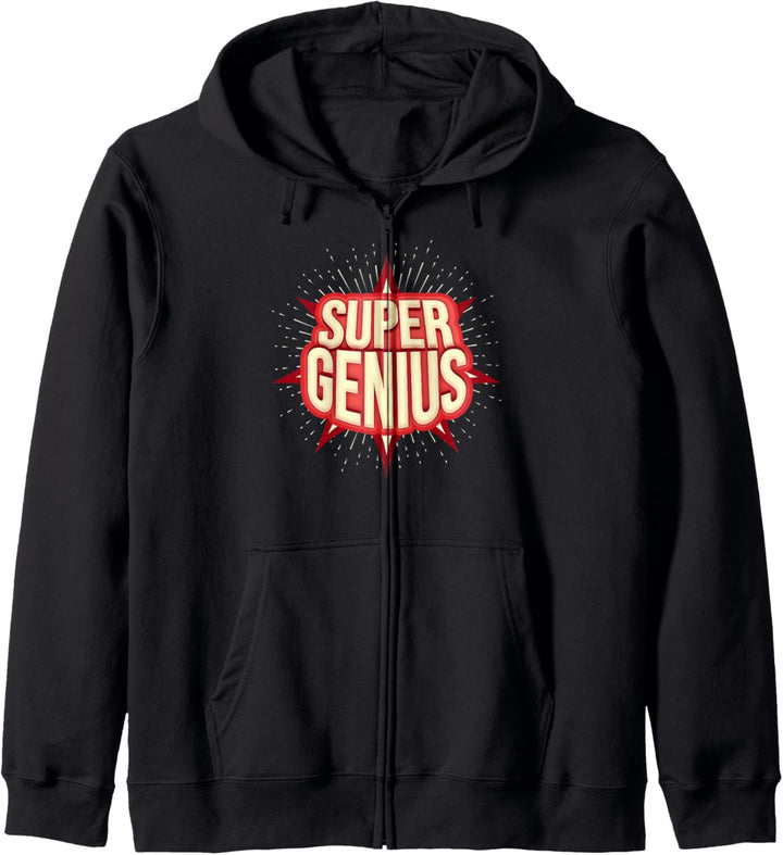 Super Genius Lustiges sarkastisches Geschenk Fun Kapuzenjacke