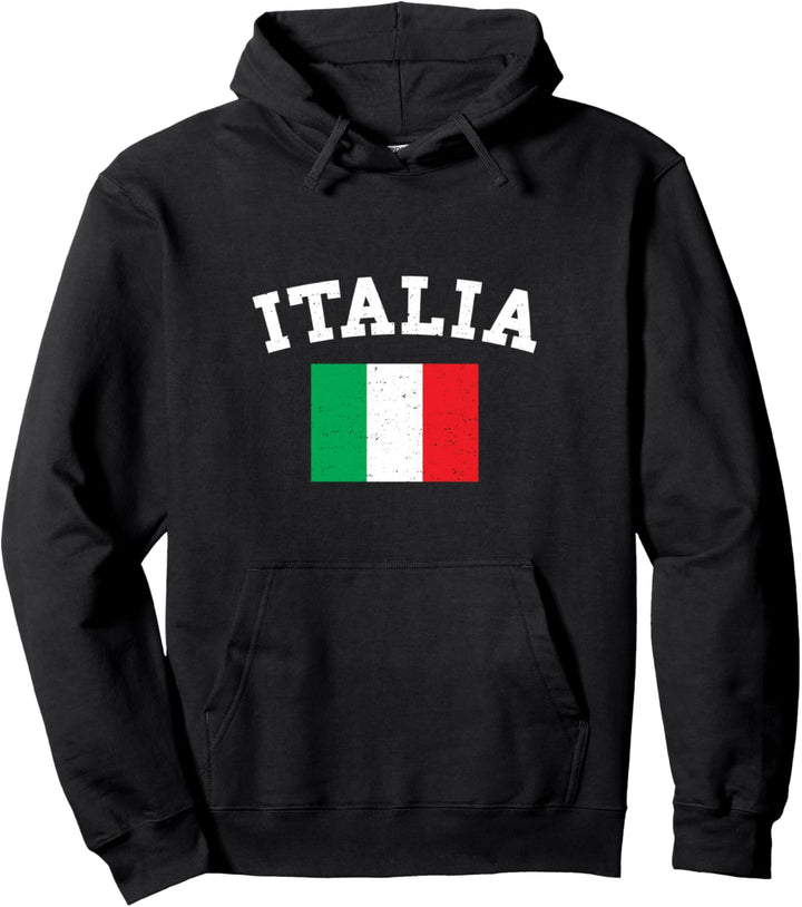 Flagge: Italia Flag - Italienisch Sprüche Pullover Hoodie