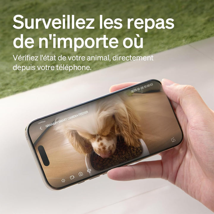 PETLIBRO 5L Futterautomat Katze mit 1080P Video - 5G WiFi Futterspender Hund mit APP & Nachtsicht, S
