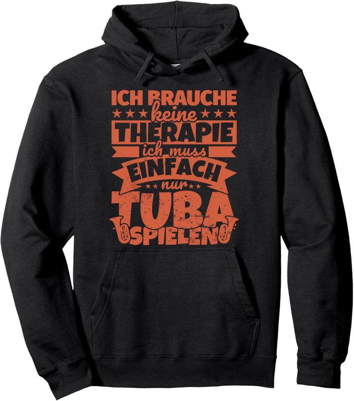 Tuba spielen Geschenke Tubist Musikinstrument Pullover Hoodie