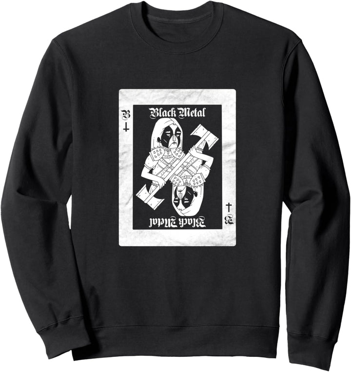 Black Metal Konzert Headbanger Satan Antichrist Corpse Paint Sweatshirt