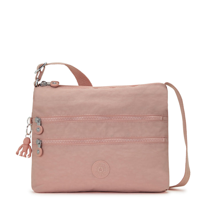 Kipling Unisex Alvar Medium Crossbody, Tender Rose, Tender Rose