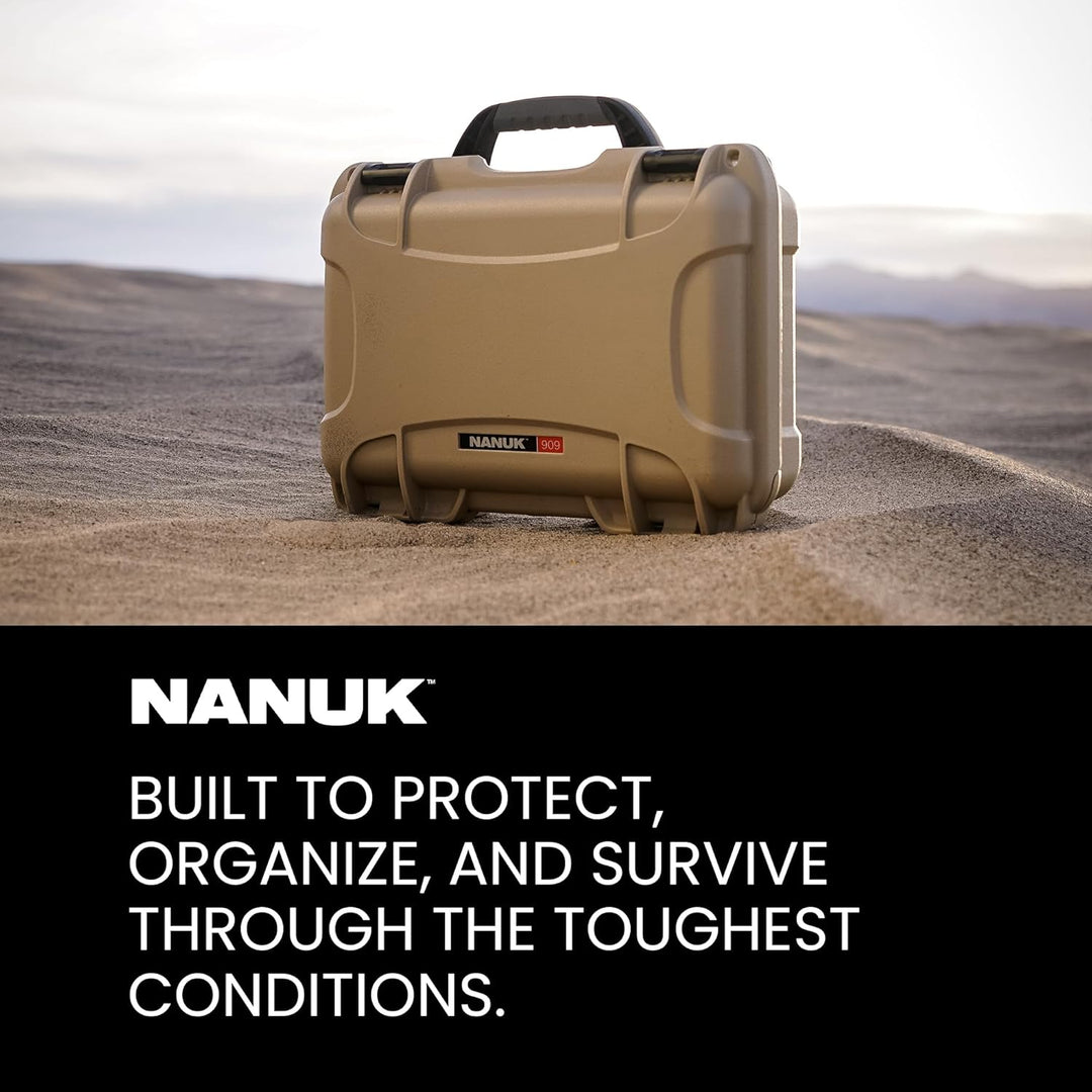 Nanuk 909 wasserdichte Hartschalenkoffer - Blau Blau leer, Blau leer