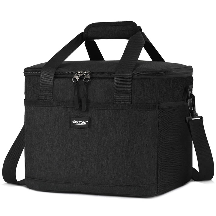 CALIYO Lunchtasche, Kühltasche, Kühltasche Faltbar für Männer Frauen Isolierte Tasche mit Reissversc