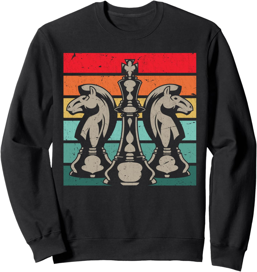 Retro Schach Sweatshirt