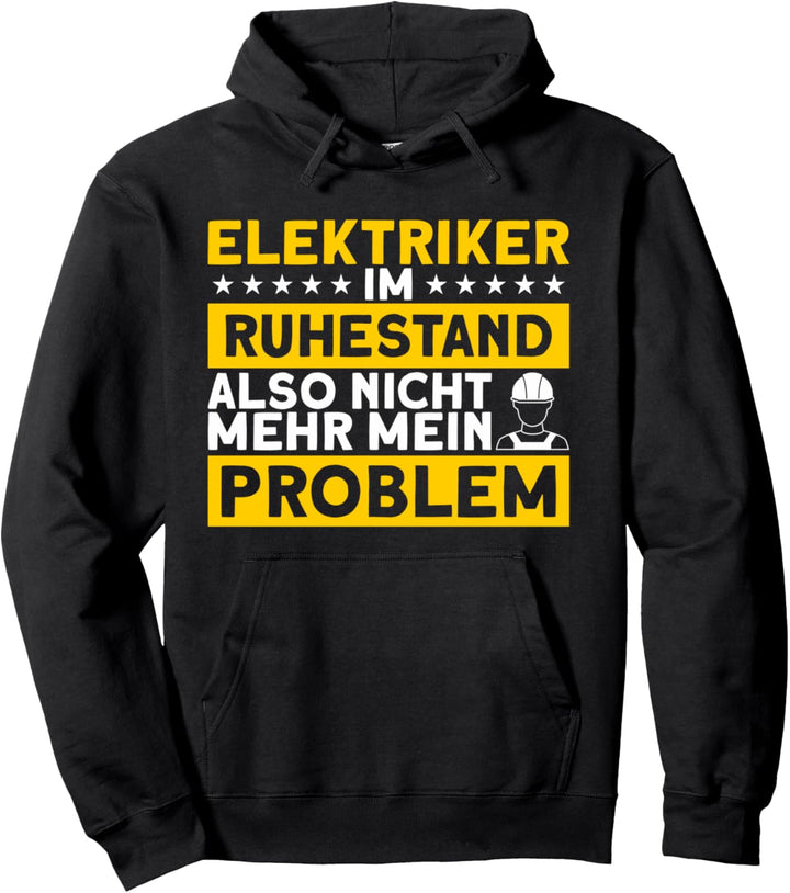 Elektriker Handwerker Elektroniker Elektroinstallateur Pullover Hoodie