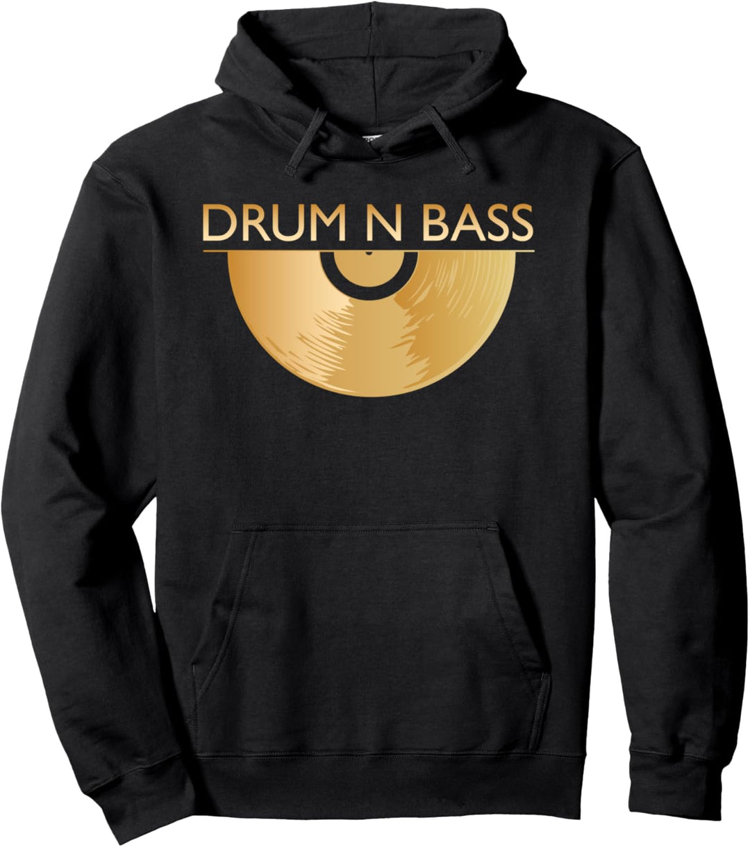 DNB Musik 190 bpm vynil Platte Drum n Bass Pullover Hoodie