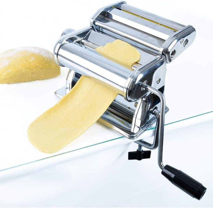 ORION Manuelle Nudelmaschine Pastamaker für hausgemachte Nudeln, Ravioli, Kuchen, Lasagne,