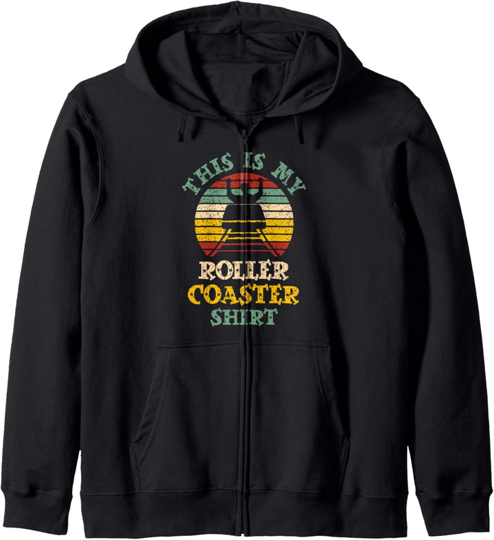 Das ist mein Achterbahnhemd Kapuzenjacke