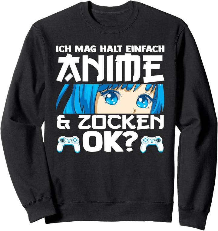 Anime Gaming Merchandise Sweatshirt