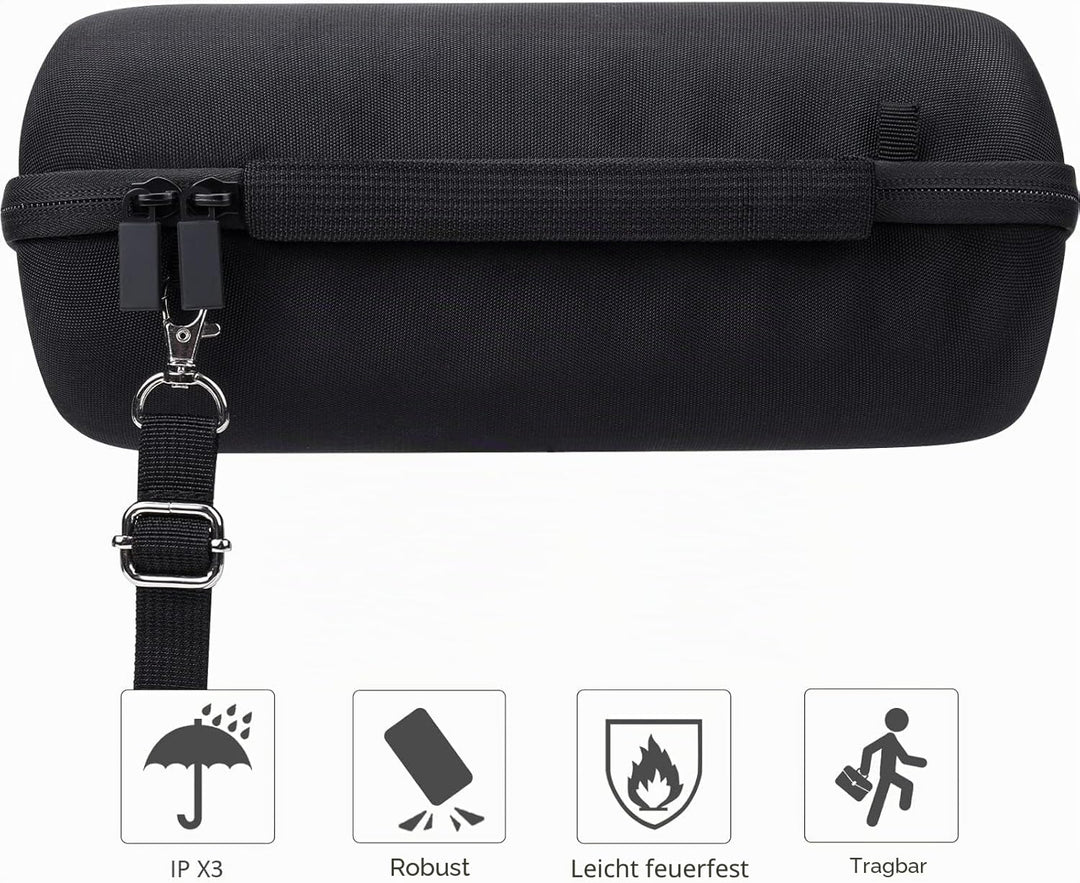 co2CREA case Harte reiseschutzhülle Etui Tasche für Logitech Creators Blue Yeti/Yeti X/Yeti Pro USB-