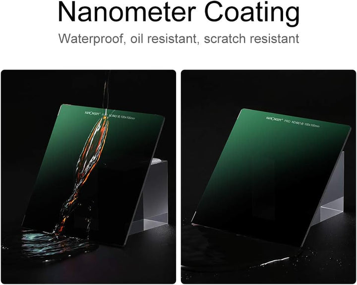 ND64 Quadratische Filter (1.8/6 Blenden) 100 * 100mm Filter SET 3, Filter SET 3