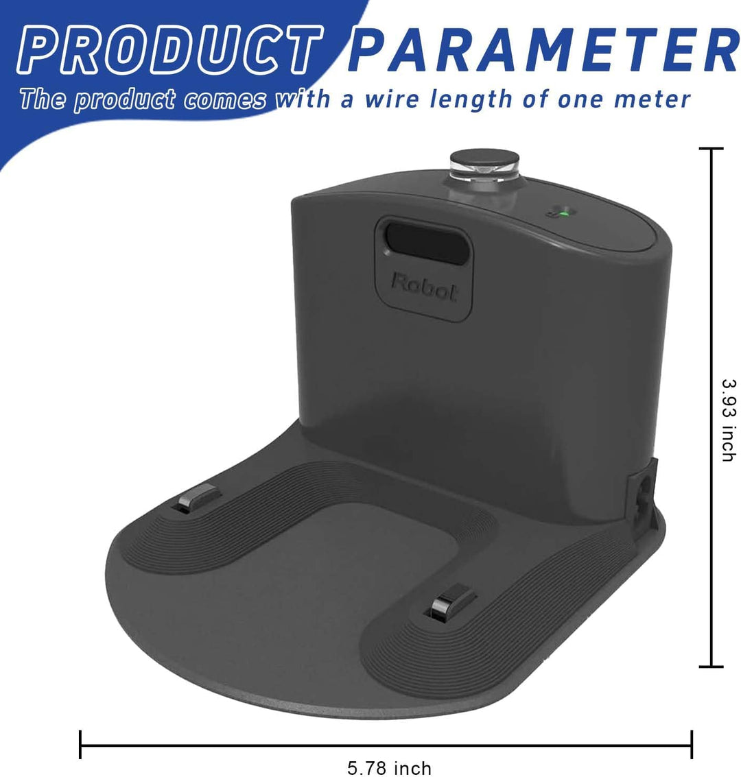 Dockingstation Charger Dock Ladeständer Zubehör Kompatibel mit iRobot Roomba E5 E6 I1 I3 I4 I6 I7 I8