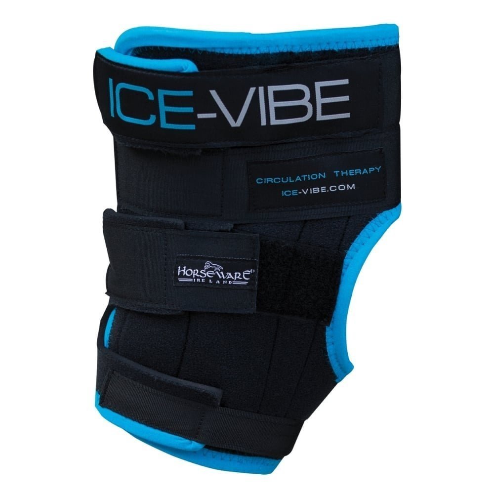 Horseware Ice Vibe für das Sprunggelenk/Hock Wrap - Black/Aqua Full, Full