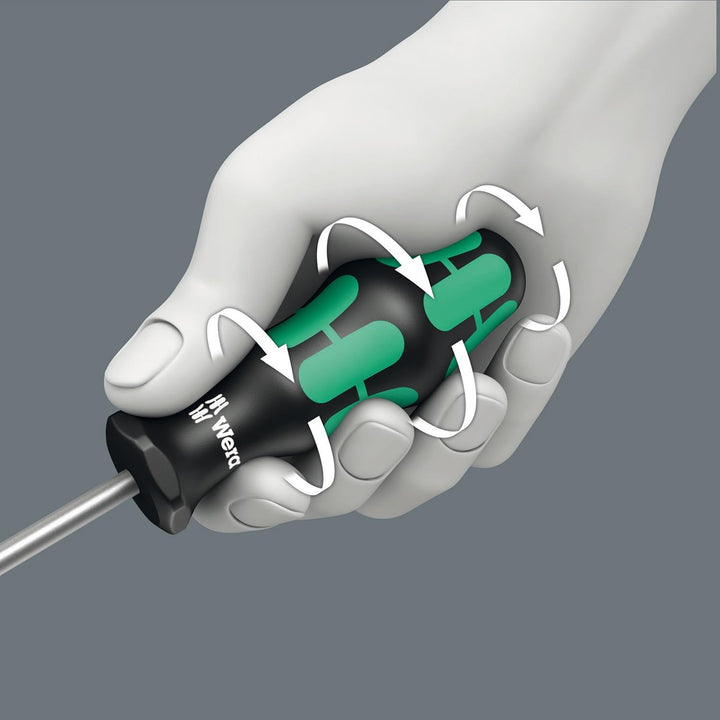 Wera 367 Torx HF Schraubendreher mit Haltefunktion, TX 8 x 60 mm, 05028048001 (Packung mit 2) TX 8 x