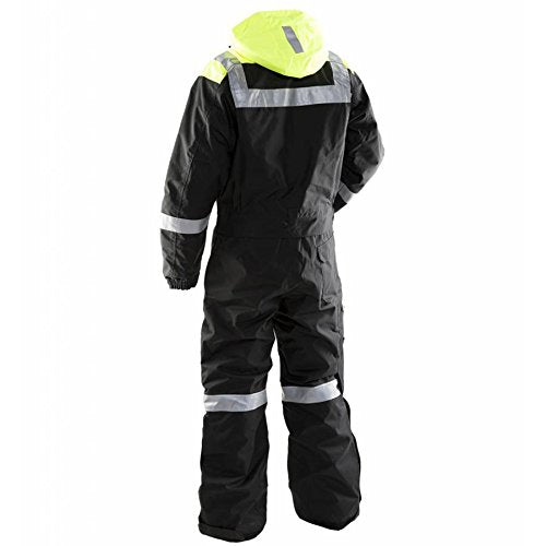 Blaklader 97871977 Winteroverall - Schwarz/Gelb - Grösse C48 - 100% Polyester - 200g/m², C48
