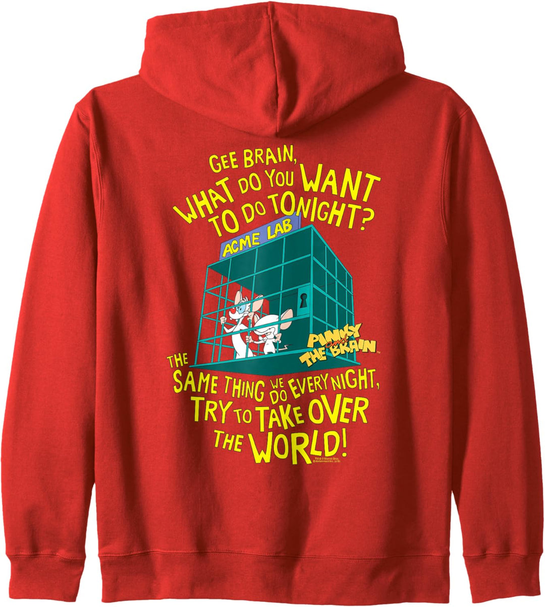 Pinky and the Brain The World Kapuzenjacke
