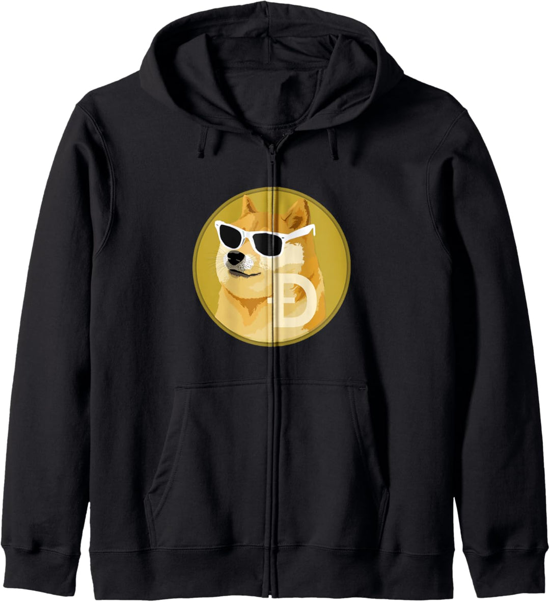 Dogecoin Cryptocurrency Token Shiba Inu Doge Kapuzenjacke