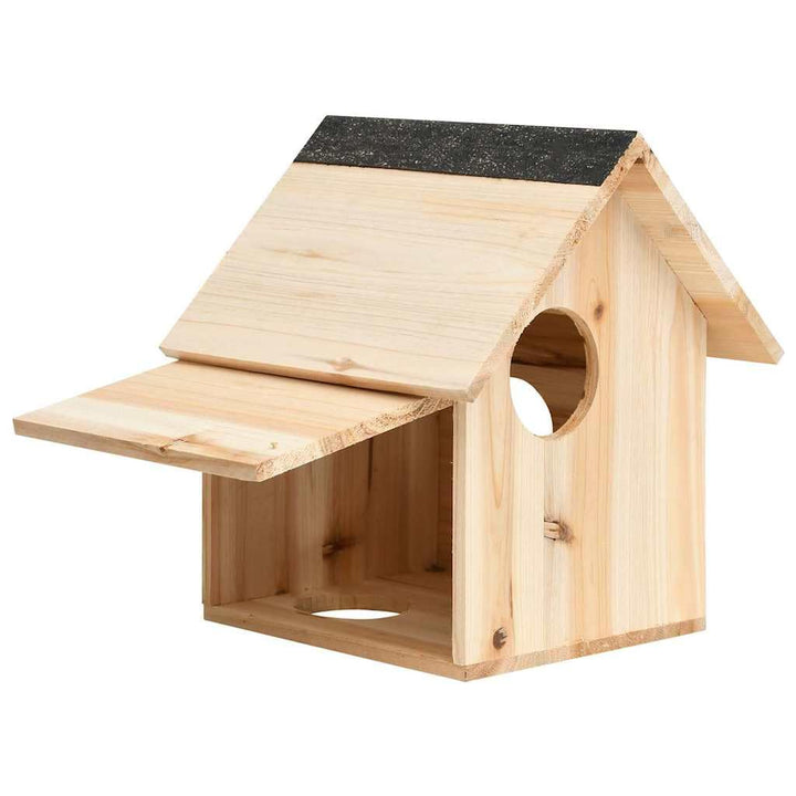 Butifooy Eichhörnchenhaus, massives Tannenholz, 26 x 25 x 29 cm