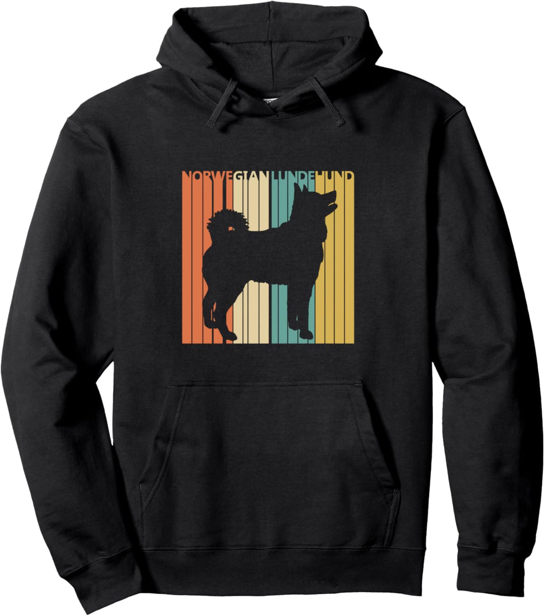 Norwegian Lundehund - Norwegischer Lundehund Pullover Hoodie