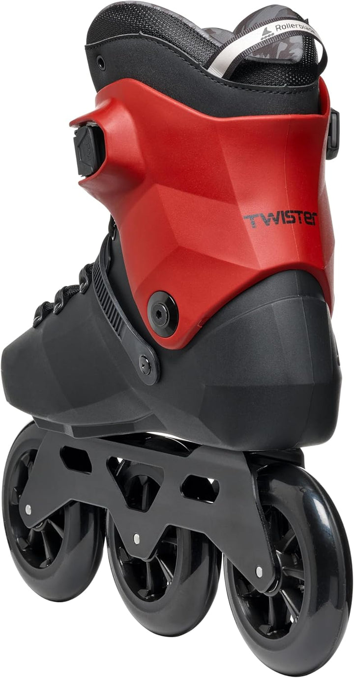 Rollerblade Twister 110 3WD Inline Skate 2025 Black/red 36 1/2, 36 1/2