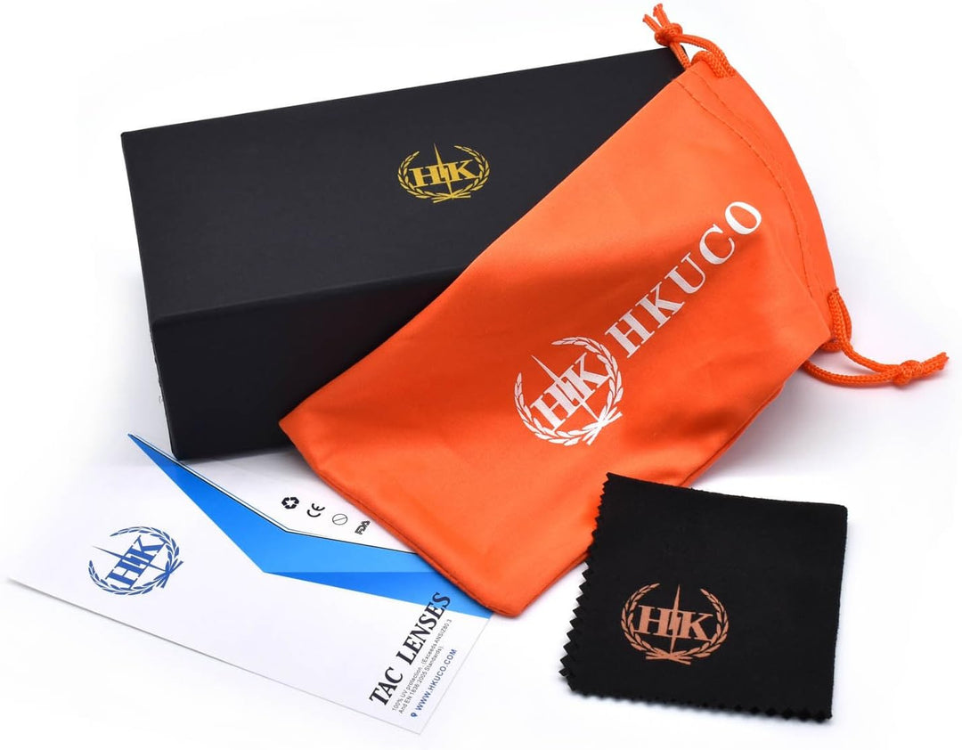 HKUCO For Oakleys Radar EV Path Transparent Polarized Replacement Lenses And White Earsocks Rubber K
