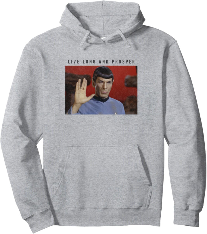 Star Trek: The Original Series Spock Live Long And Prosper Pullover Hoodie