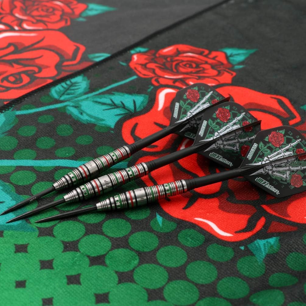 CUESOUL Jazz-Metal 21/23 / 25g Stahlspitze 90% Wolfram Dart Set mit integrierten ROST Flights CSJM-J