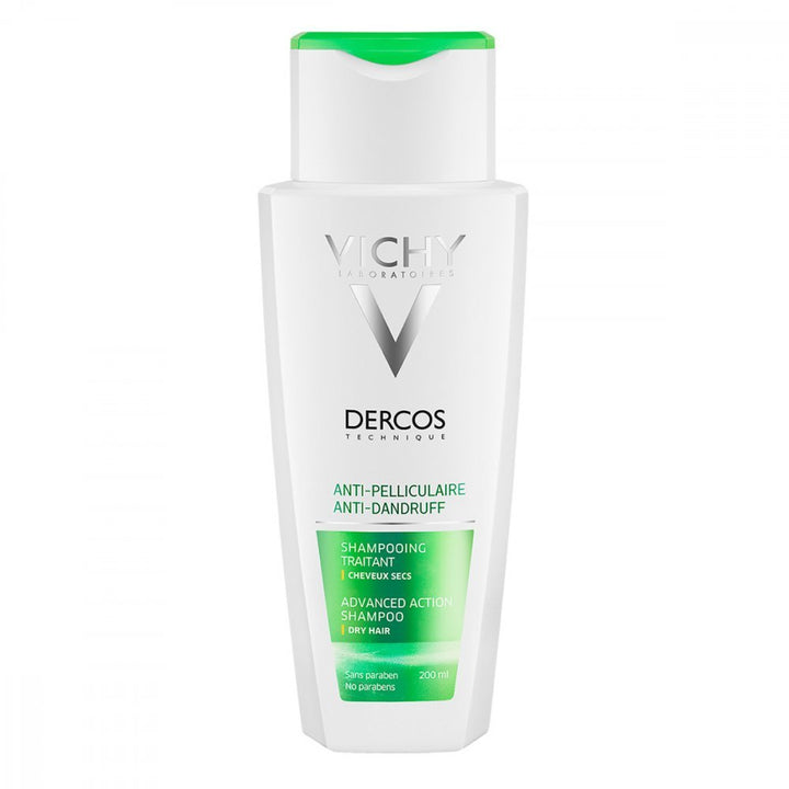 Vichy Dercos Anti-Schuppen Shampoo trockene Kopfhaut 200 ml (1er Pack), 200 ml (1er Pack)