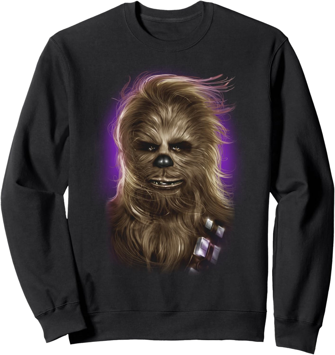 Star Wars Chewbacca Purple Glamour Shot Sweatshirt
