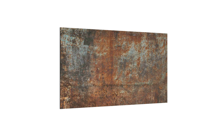 ALLboards Glas Magnettafel Rost Korrosion Gitter Ablagerung Rostfarbe 60x40cm Glasbild Memoboard aus