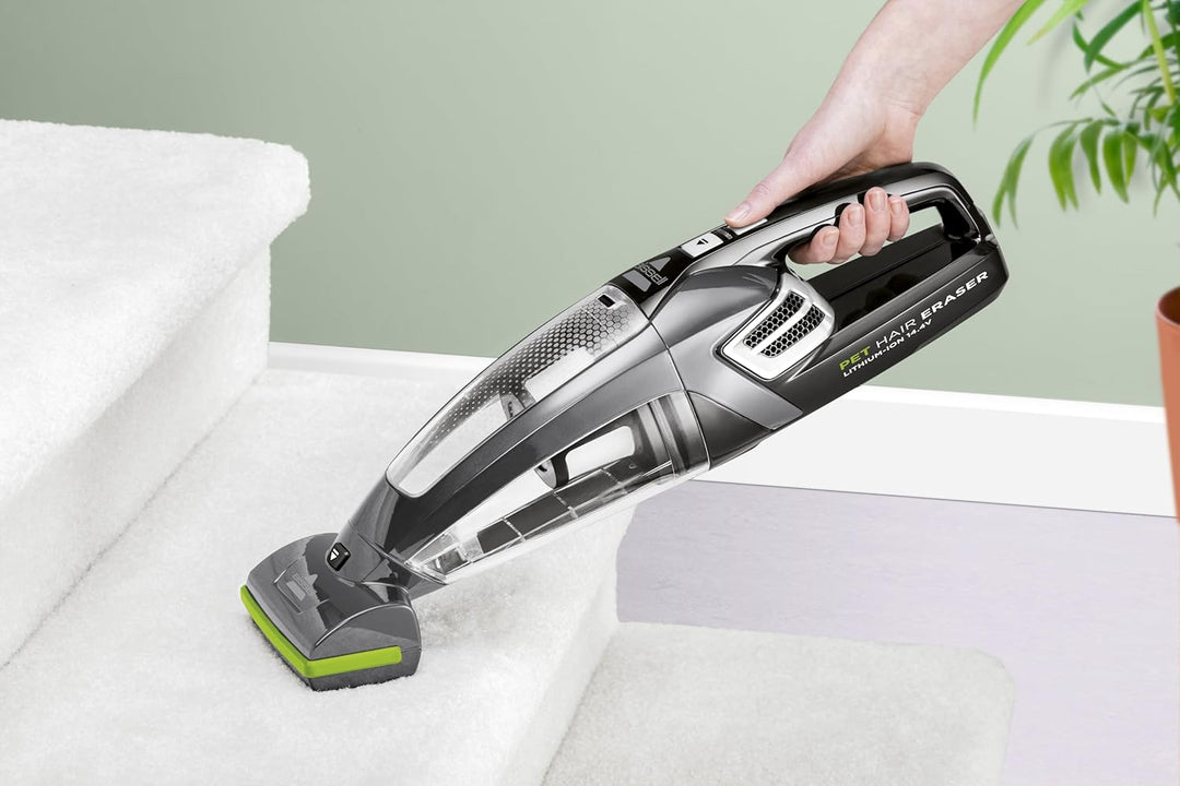 Bissell Pet Hair Eraser | Kabelloser Handstaubsauger | Rotierende Bürstenrolle | 14.4V | Bekämpft Ti