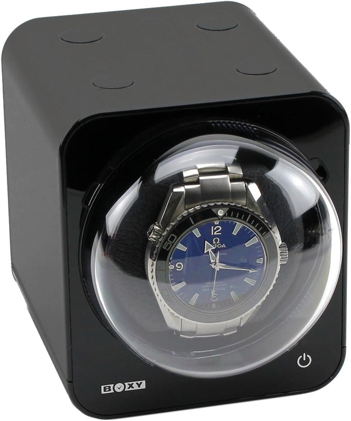 Boxy Fancy Uhrenbeweger schwarz PRO1 mit Netzadapter
