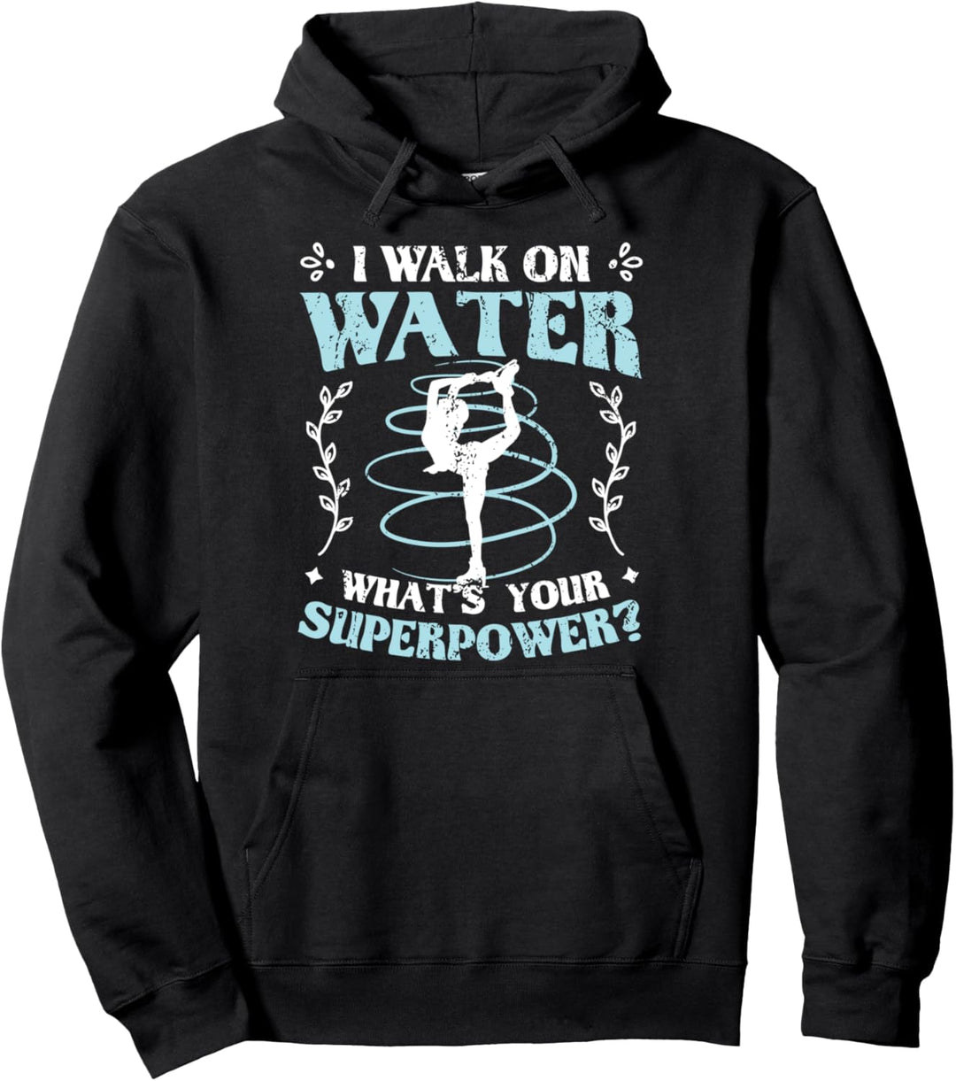 Walk On Water Damen Eiskunstlauf Pullover Hoodie