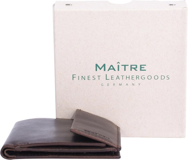 Maitre - birkheim Gerfried Billfold SH4F Dunkelbraun