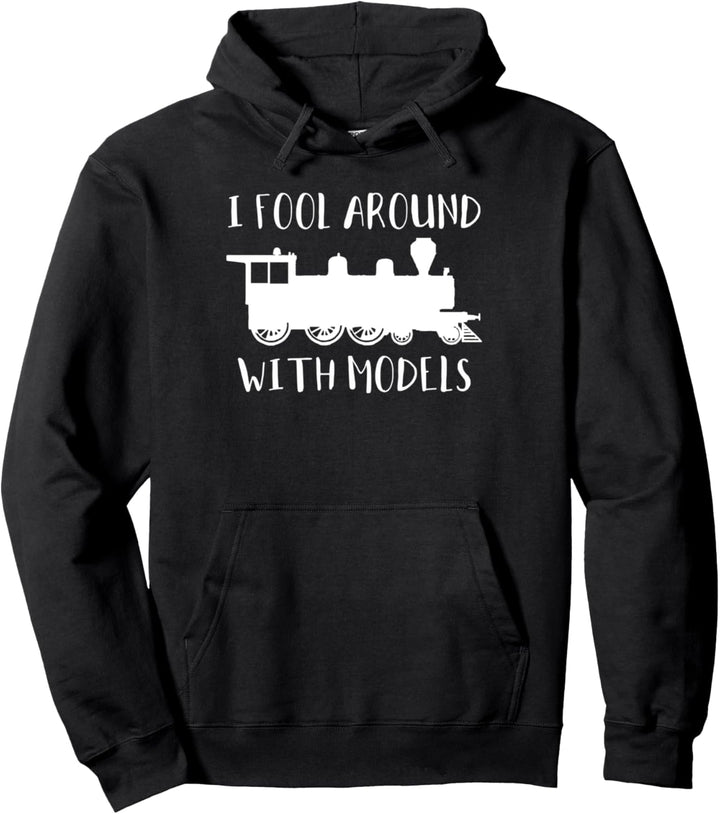Modelleisenbahn Pullover Hoodie