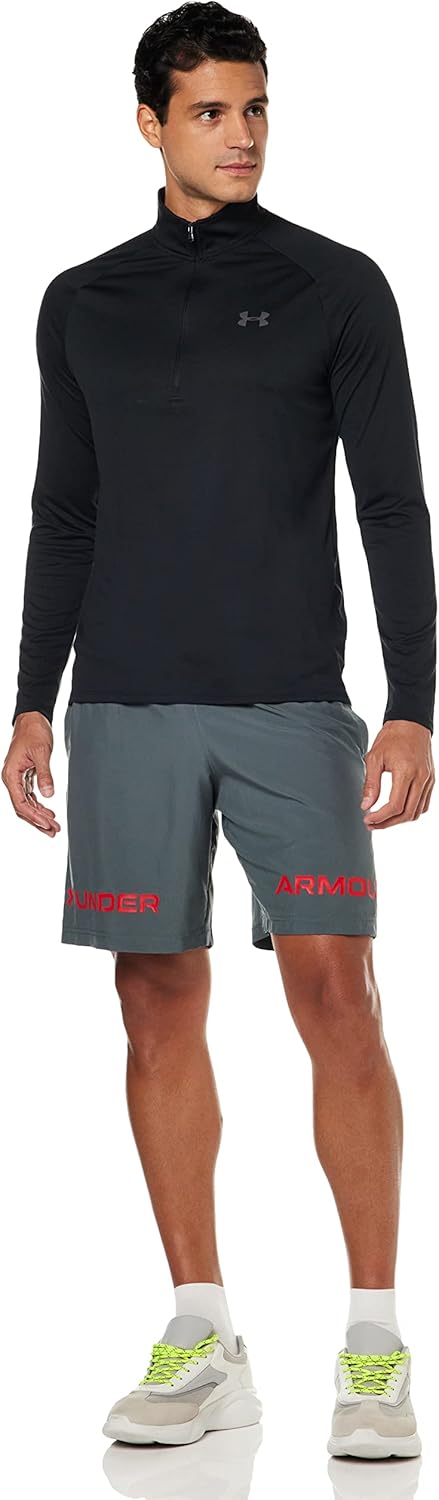 Under Armour Herren UA Tech 1/2 Zip Pullover S Schwarz, S Schwarz