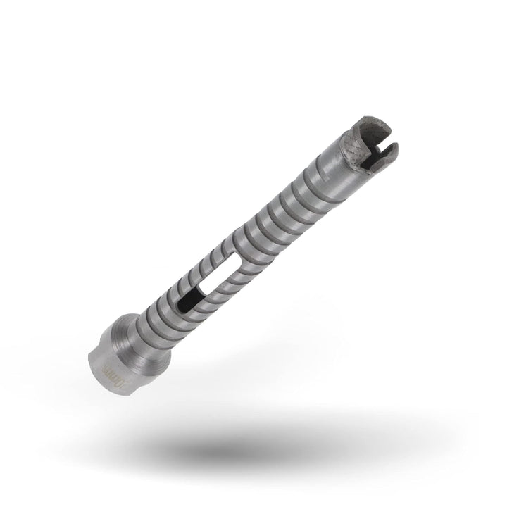 PRODIAMANT Diamant Bohrkrone ø 20mm Nutzlänge 150mm mit SDS Adapter lasergeschweisst für trocken Boh