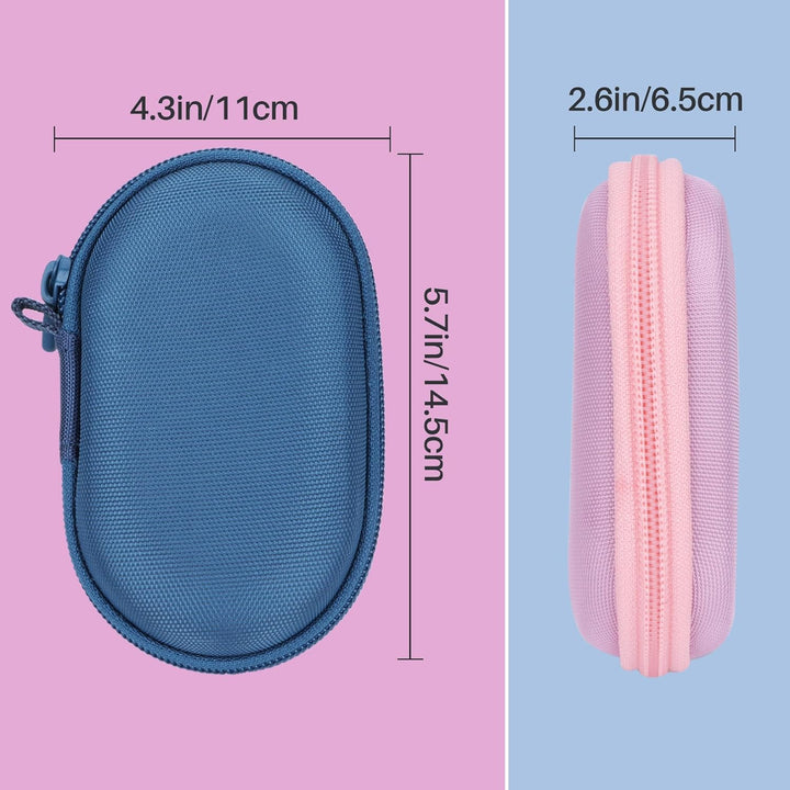 Hart Reise Schutz Hülle Etui Tasche für Logitech Pebble Mouse 2 M350s M350 M355 i345 Schlanke Kabell