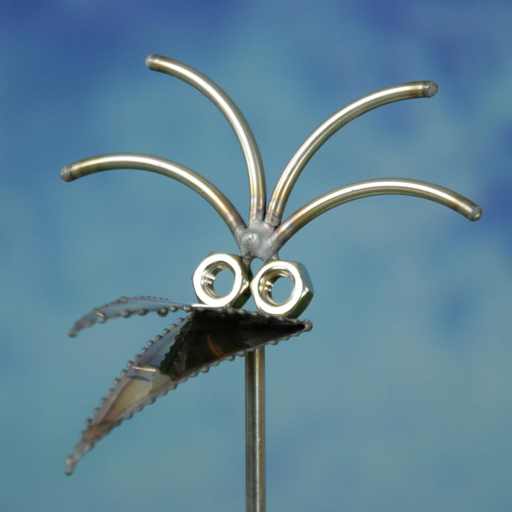 Gebrüder Lomprich Steinvogel Edelstahl SV 204, Höhe ca. 30 cm