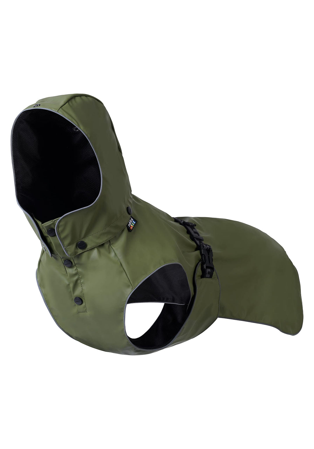 Rukka Pets STREAMY ECO Regenmantel für Hunde Dunkel Olivgrün 60 60 Dunkel Olivgrün, 60 Dunkel Olivgr
