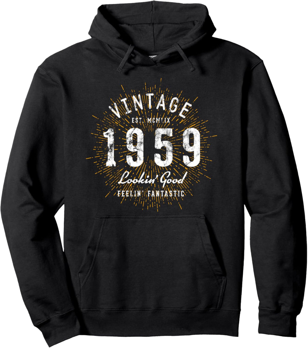 Geburtstag Vintage geboren 1959 Pullover Hoodie