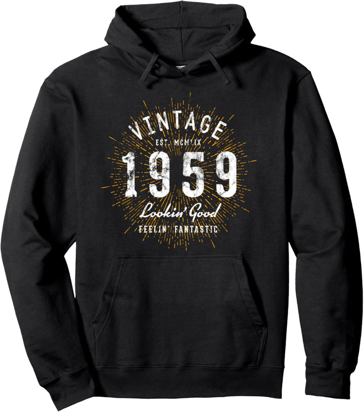 Geburtstag Vintage geboren 1959 Pullover Hoodie